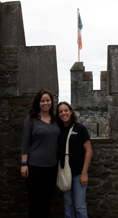At Bunratty Castle. 